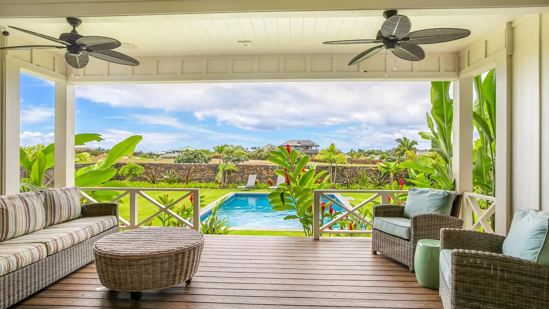 Plantation-Style Home With Pool- Alekona Kauai Koloa Holiday home